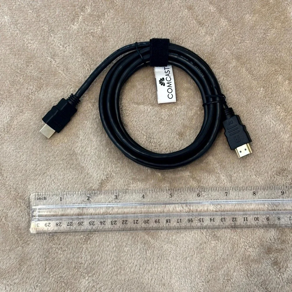 Comcast HDMI to HDMI Cable 6FT DP to HDMI Male Video Adapter Cord Black